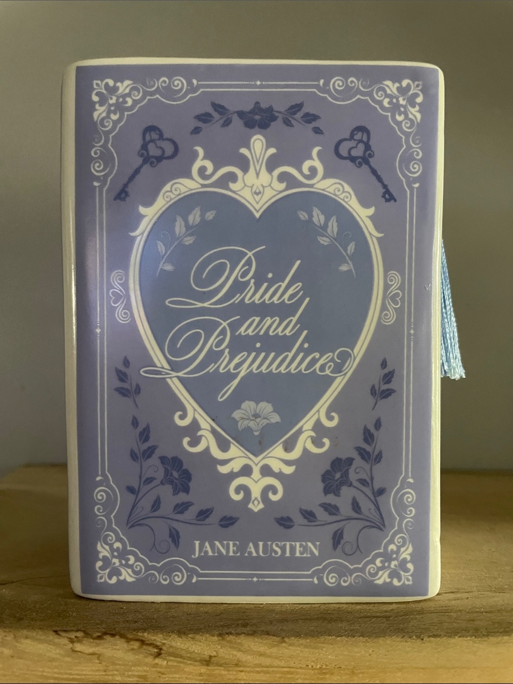 Kirkton House Aldi Pride and Prejudice Book Candle